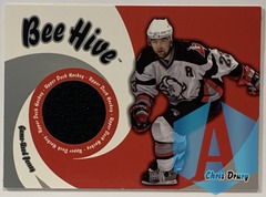 2003-04 Upper Deck Bee Hive Game-Used Jersey Chris Drury #JT-30